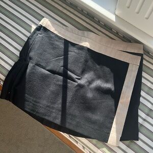 Abercrombie linen skort xs